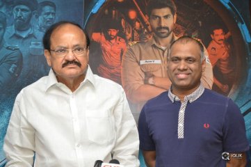 Venkaiah Naidu Watch Ghazi Movie At Prasad Labs